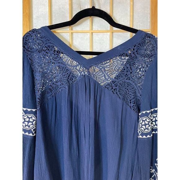 Francesca's Miami Med Boho Blouse - Picture 6 of 16